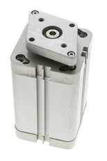 ISO 21287 Compacte Dubbelwerkende Cilinder 63-80mm - Magnetisch - Niet-roterend