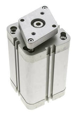 ISO 21287 Compacte Dubbelwerkende Cilinder 63-80mm - Magnetisch - Niet-roterend