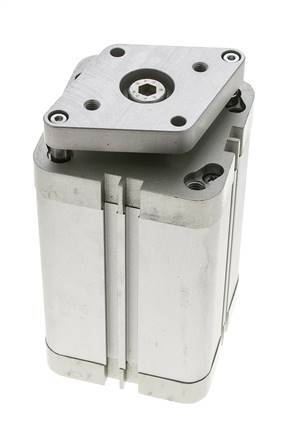 ISO 21287 Compacte Dubbelwerkende Cilinder 63-80mm - Magnetisch - Niet-roterend