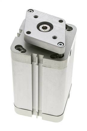 ISO 21287 Compacte Dubbelwerkende Cilinder 63-80mm - Magnetisch - Niet-roterend