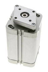 ISO 21287 Compacte Dubbelwerkende Cilinder 63-80mm - Magnetisch - Niet-roterend