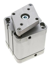 ISO 21287 Compacte Dubbelwerkende Cilinder 80-50mm - Magnetisch - Niet-roterend