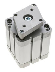 ISO 21287 Compacte Dubbelwerkende Cilinder 80-50mm - Magnetisch - Niet-roterend