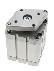 ISO 21287 Compacte Dubbelwerkende Cilinder 80-50mm - Magnetisch - Niet-roterend