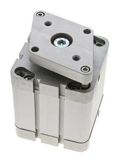 ISO 21287 Compacte Dubbelwerkende Cilinder 80-50mm - Magnetisch - Niet-roterend