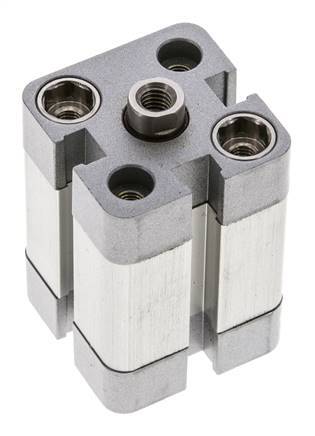 ISO 21287 Compacte Enkelwerkende Cilinder 20-15mm - Magnetisch