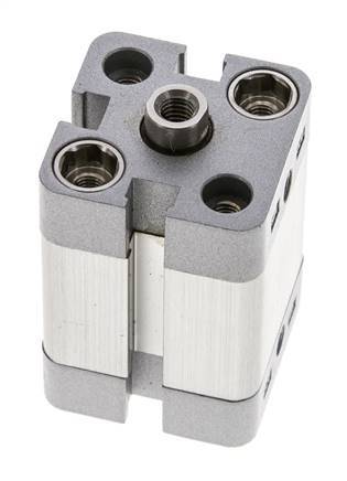 ISO 21287 Compacte Enkelwerkende Cilinder 20-15mm - Magnetisch