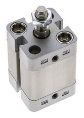 ISO 21287 Compacte Enkelwerkende Cilinder 20-15mm - Magnetisch - Mannelijke Stang
