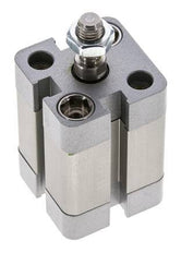 ISO 21287 Compacte Enkelwerkende Cilinder 20-15mm - Magnetisch - Mannelijke Stang