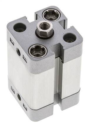 ISO 21287 Compacte Enkelwerkende Cilinder 20-20mm - Magnetisch