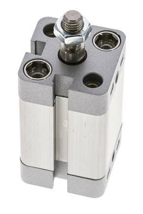 ISO 21287 Compacte Enkelwerkende Cilinder 20-25mm - Magnetisch - Mannelijke Stang