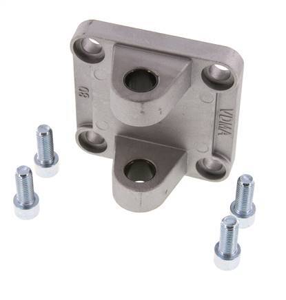 Gaffel Vrouwelijk 80 mm ISO 15552 ISO 21287 Aluminium