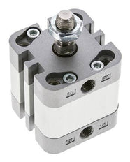 ISO 21287 Compacte Enkelwerkende Cilinder 32-10mm - Magnetisch - Mannelijke Stang