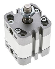 ISO 21287 Compacte Enkelwerkende Cilinder 32-10mm - Magnetisch - Mannelijke Stang