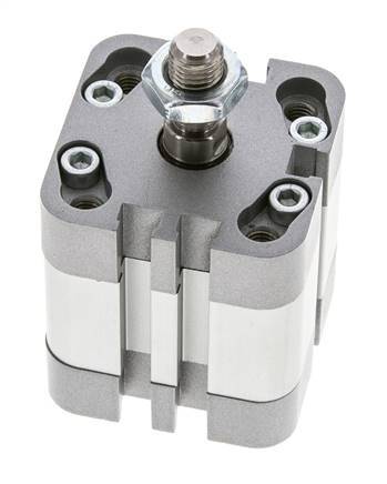ISO 21287 Compacte Enkelwerkende Cilinder 32-10mm - Magnetisch - Mannelijke Stang
