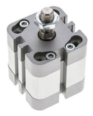 ISO 21287 Compacte Enkelwerkende Cilinder 32-10mm - Magnetisch - Mannelijke Stang