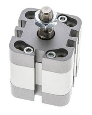 ISO 21287 Compacte Enkelwerkende Cilinder 32-10mm - Magnetisch - Mannelijke Stang