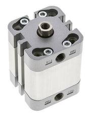 ISO 21287 Compacte Enkelwerkende Cilinder 32-20mm - Magnetisch