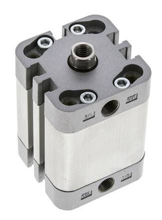 ISO 21287 Compacte Enkelwerkende Cilinder 32-25mm - Magnetisch