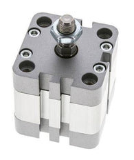 ISO 21287 Compacte Enkelwerkende Cilinder 40-10mm - Magnetisch - Mannelijke Stang