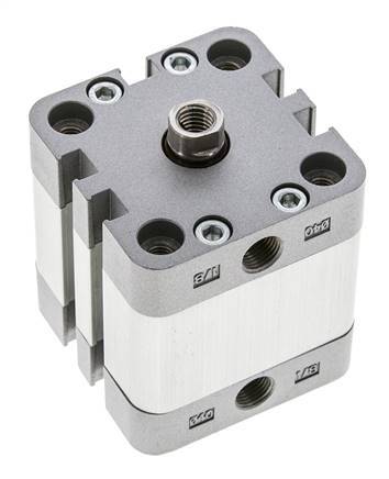 ISO 21287 Compacte Enkelwerkende Cilinder 40-15mm - Magnetisch