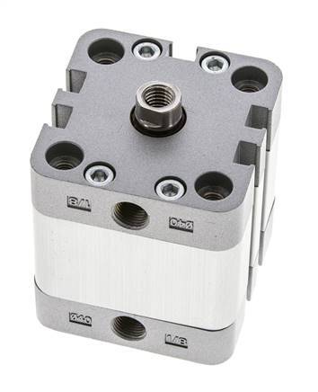 ISO 21287 Compacte Enkelwerkende Cilinder 40-15mm - Magnetisch