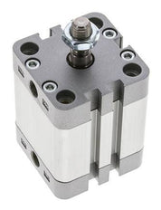 ISO 21287 Compacte Enkelwerkende Cilinder 40-25mm - Magnetisch - Mannelijke Stang