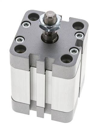 ISO 21287 Compacte Enkelwerkende Cilinder 40-25mm - Magnetisch - Mannelijke Stang