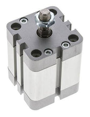 ISO 21287 Compacte Enkelwerkende Cilinder 40-25mm - Magnetisch - Mannelijke Stang
