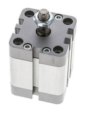 ISO 21287 Compacte Enkelwerkende Cilinder 40-25mm - Magnetisch - Mannelijke Stang