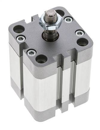 ISO 21287 Compacte Enkelwerkende Cilinder 40-25mm - Magnetisch - Mannelijke Stang