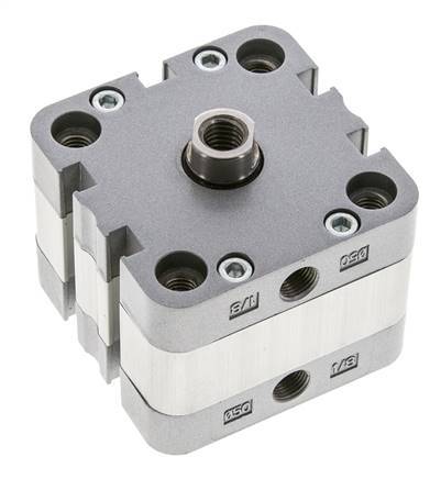 ISO 21287 Compacte Enkelwerkende Cilinder 50-5mm - Magnetisch
