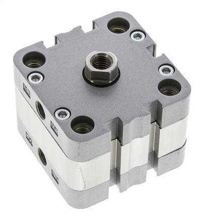ISO 21287 Compacte Enkelwerkende Cilinder 50-5mm - Magnetisch