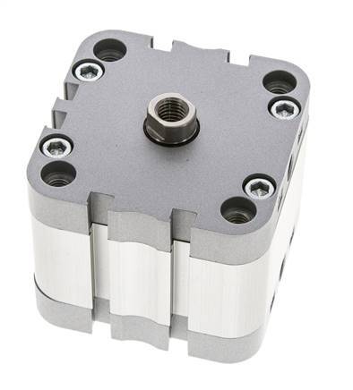 ISO 21287 Compacte Enkelwerkende Cilinder 63-15mm - Magnetisch