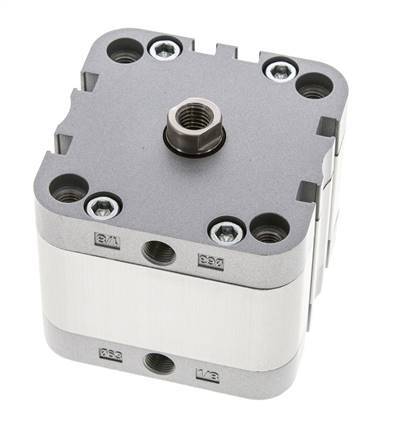 ISO 21287 Compacte Enkelwerkende Cilinder 63-15mm - Magnetisch