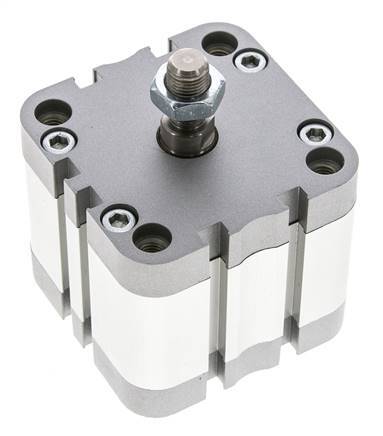 ISO 21287 Compacte Enkelwerkende Cilinder 63-20mm - Magnetisch - Mannelijke Stang
