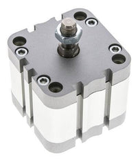 ISO 21287 Compacte Enkelwerkende Cilinder 63-20mm - Magnetisch - Mannelijke Stang