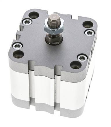 ISO 21287 Compacte Enkelwerkende Cilinder 63-20mm - Magnetisch - Mannelijke Stang