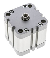 ISO 21287 Compacte Enkelwerkende Cilinder 63-25mm - Magnetisch