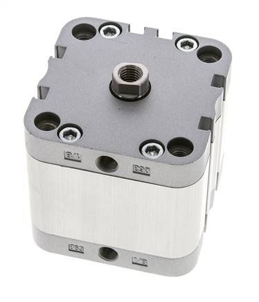 ISO 21287 Compacte Enkelwerkende Cilinder 63-25mm - Magnetisch