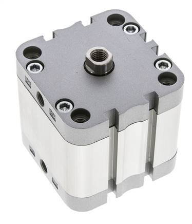 ISO 21287 Compacte Enkelwerkende Cilinder 63-25mm - Magnetisch