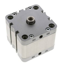 ISO 21287 Compacte Enkelwerkende Cilinder 80-25mm - Magnetisch