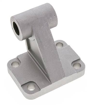 Gaffel Mannelijk Haaks 125 mm ISO 15552 Aluminium