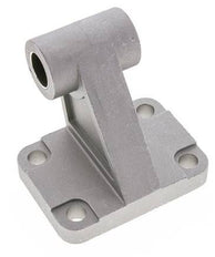 Gaffel Mannelijk Haaks 125 mm ISO 15552 Aluminium