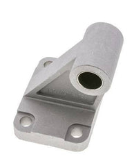 Gaffel Mannelijk Haaks 125 mm ISO 15552 Aluminium