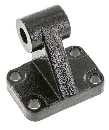 Gaffel Mannelijk Haaks 50 mm ISO 15552 ISO 21287 Gepolijst staal