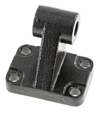 Gaffel Mannelijk Haaks 50 mm ISO 15552 ISO 21287 Gepolijst staal