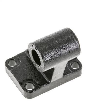 Gaffel Mannelijk Haaks 63 mm ISO 15552 ISO 21287 Gepolijst staal