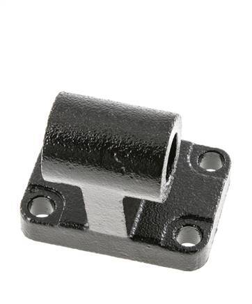 Gaffel Mannelijk Haaks 63 mm ISO 15552 ISO 21287 Gepolijst staal