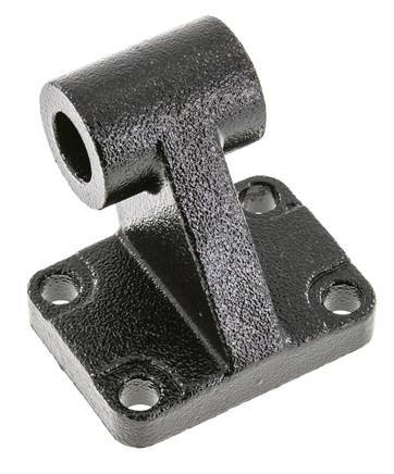 Gaffel Mannelijk Haaks 63 mm ISO 15552 ISO 21287 Gepolijst staal